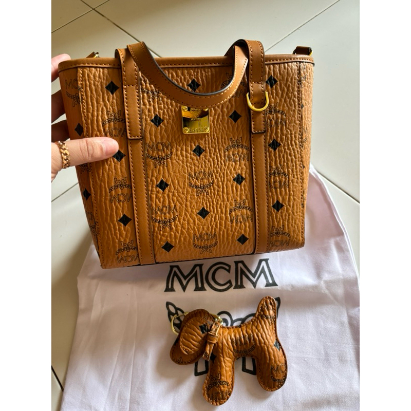 MCM mini tote bag