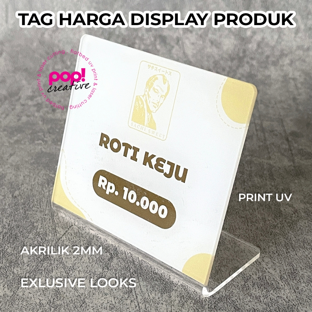 

Tag Harga Tulisan Display Produk Toko Roti Bakery Cake