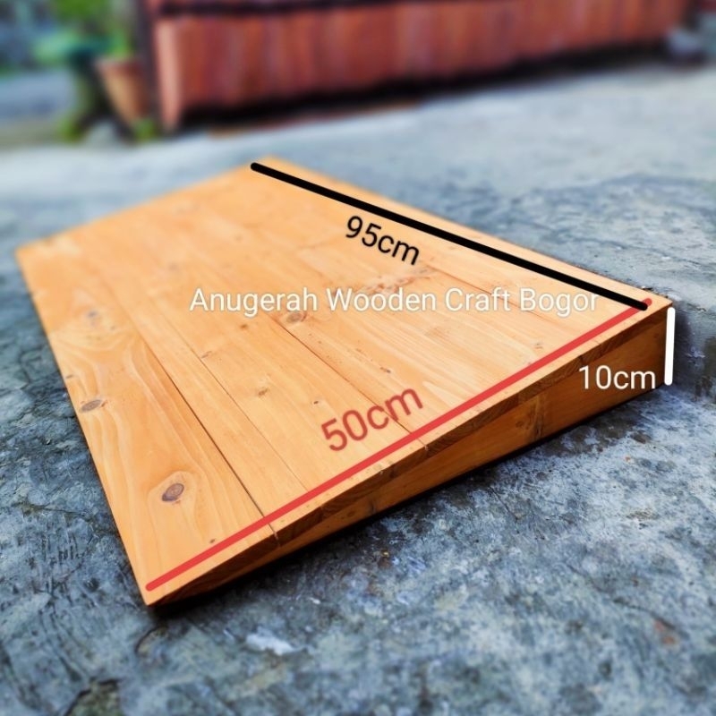 Tanjakan kayu tanjakan motor kayu mahoni