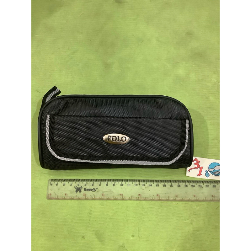 

tempat pensil polo kotak pensil case resleting pouch