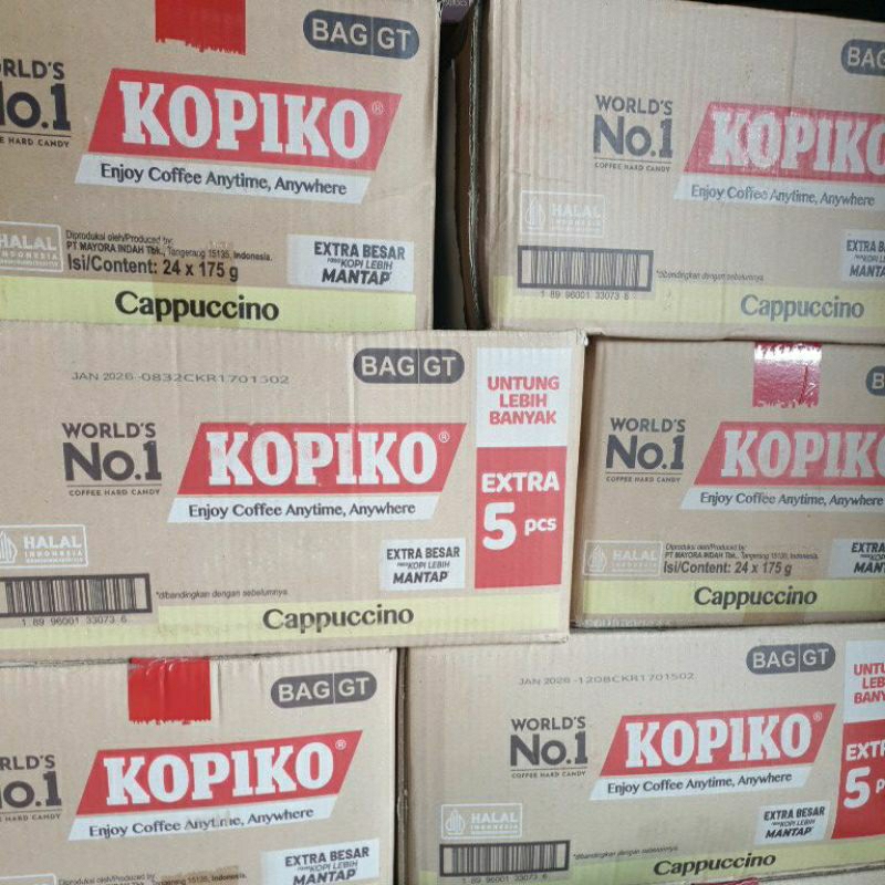 

KOPIKO PERMEN ISI 24 X 175 GR. EXP JAN 2026