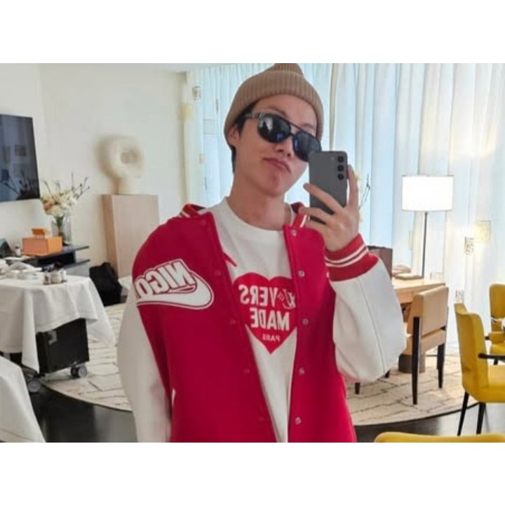 Jaket Varsity Nigo Jhope BTS