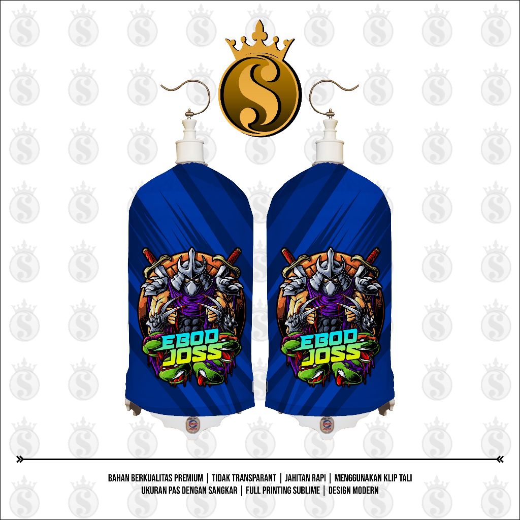 KERODONG FULL PRINTING SANGKAR LOVEBIRD - NINJA