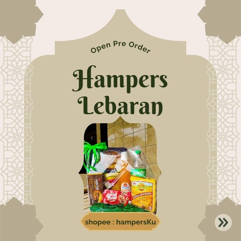 

Hampers snack dan minuman