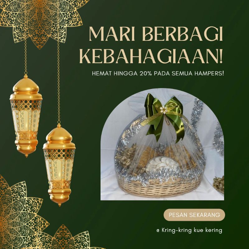 

Hampers lebaran kue kering