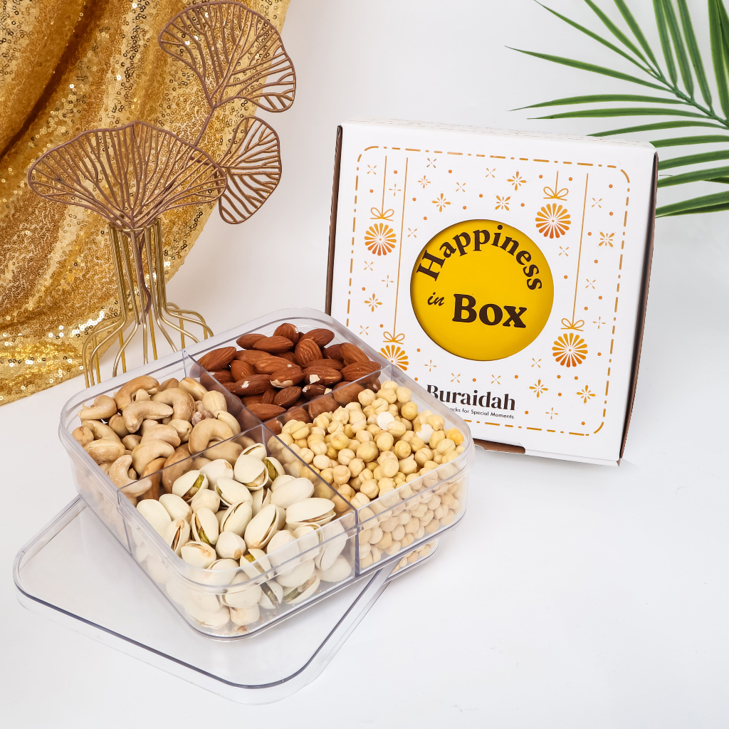 

Hampers Paket Tursina ( Kacang Arab - Pistachio - Mete - Almond ) Cemilan Sehat