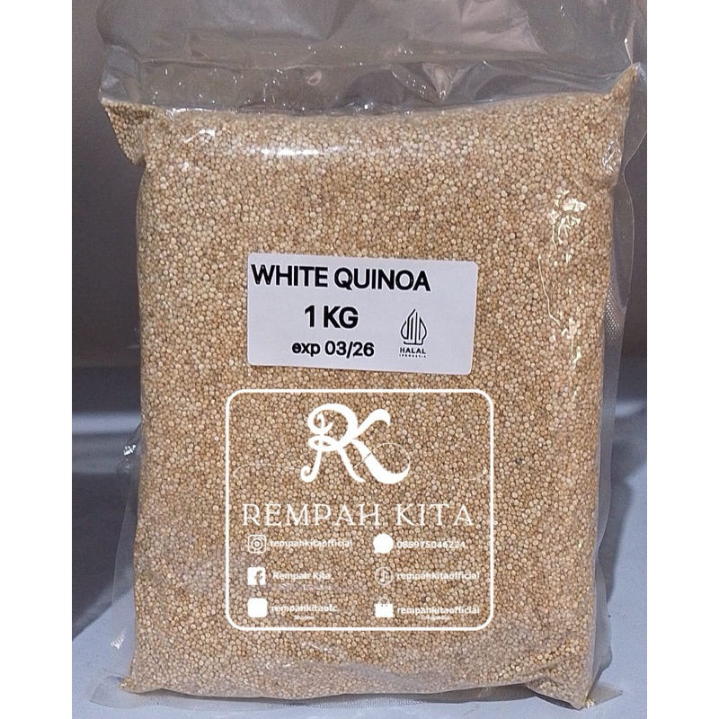 

WHITE QUINOA | QUINOA PUTIH | REMPAH KITA OFFICIAL
