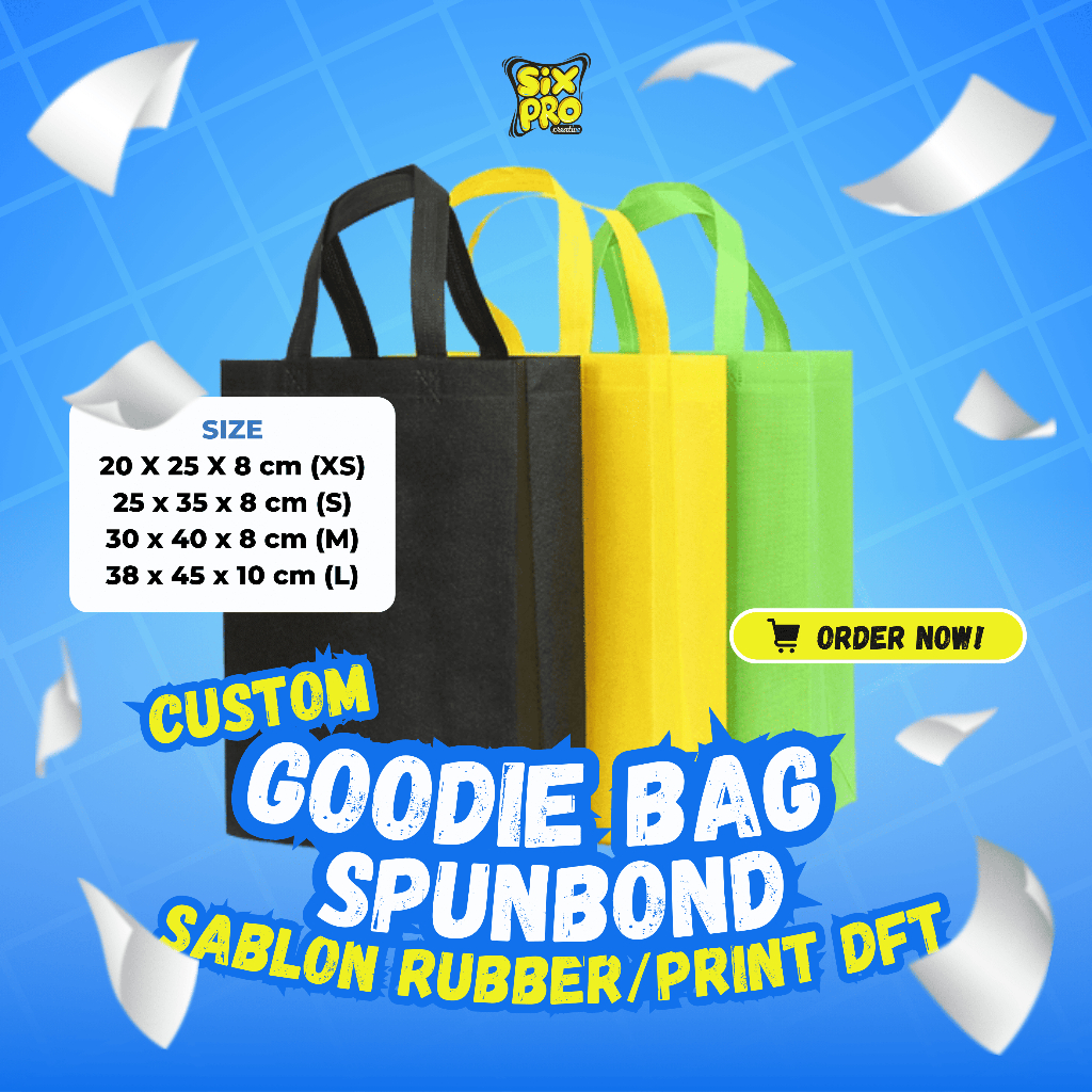 

GOODIE BAG CUSTOM DTF (25 X 35 X 8 cm (S))