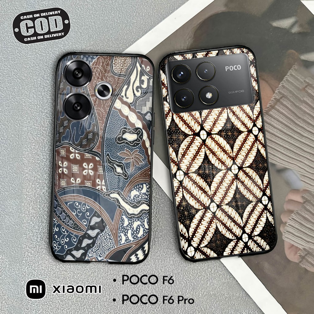 Softcase Kaca For POCO F6 & POCO F6 PRO - Case Handphone POCO F6 & POCO F6 PRO [T133].