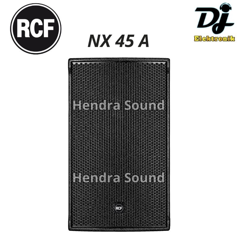RCF ● NX 45A / NX45 A - Speaker Aktif 15 inch (ORI ITALY)