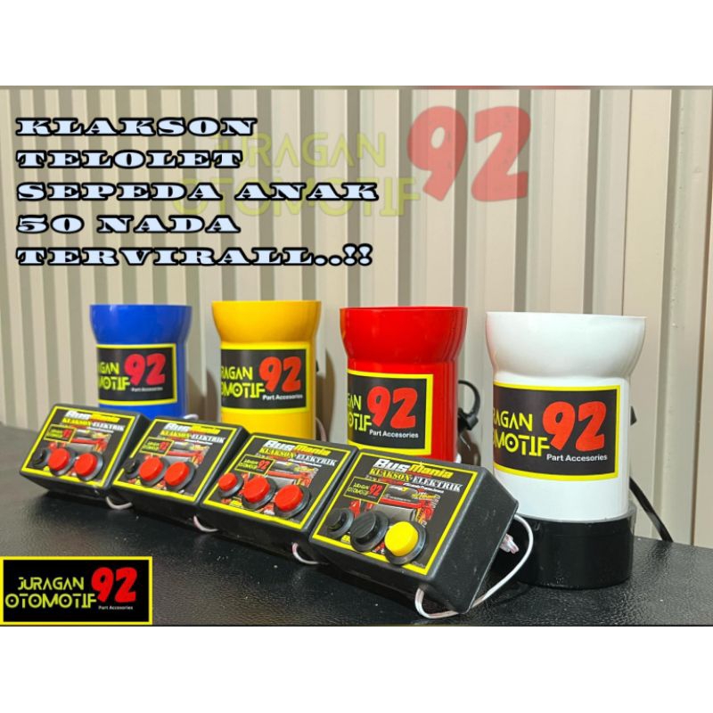 Klakson Telolet Sepeda / Telolet Basuri Sepeda / Bel Sepeda