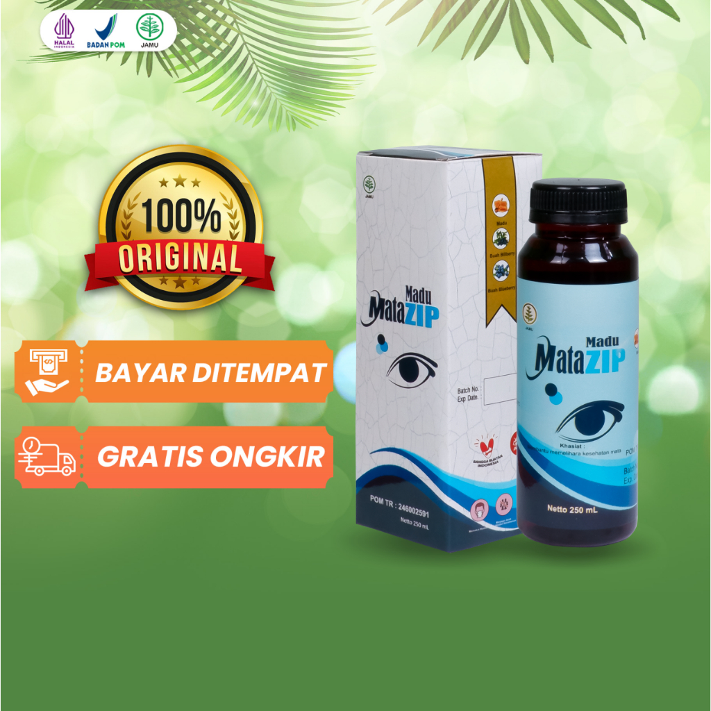 

MATAZIP MADU KESEHATAN MATA 250g