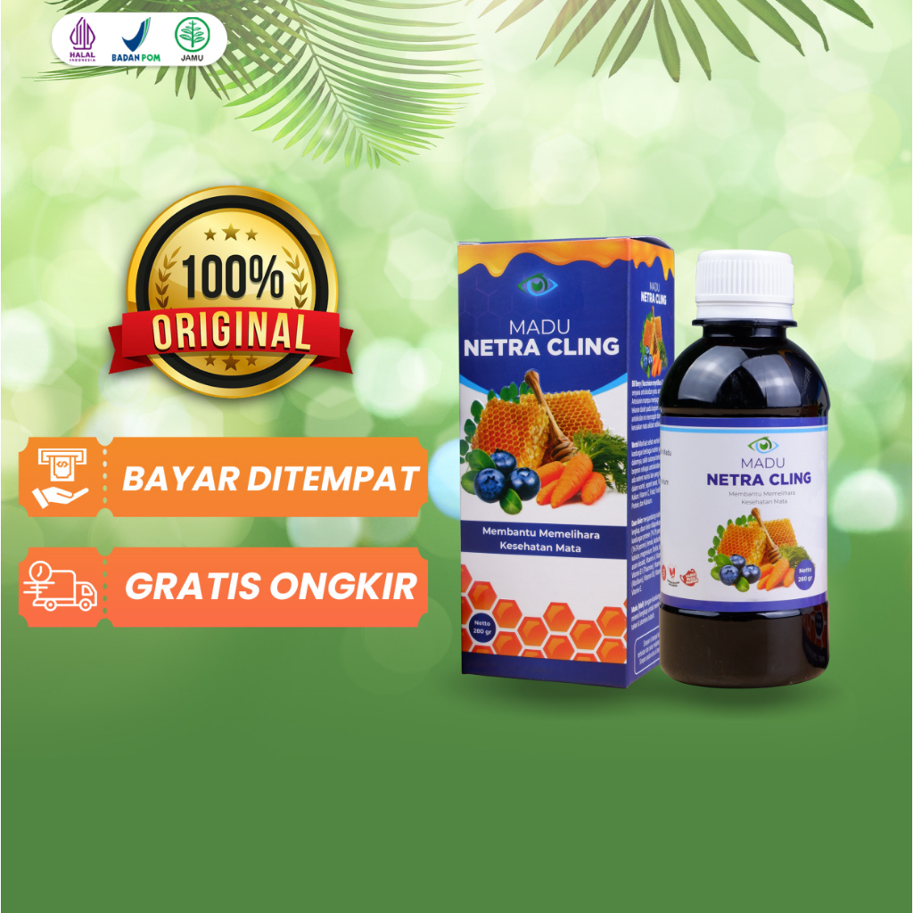 

NETRACLING PAKET MADU DAN TETES UNTUK MATA 280gr