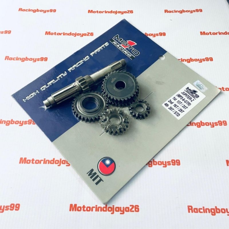 GIGI RASIO MOTO 1 RACING JUPITER Z MP1-2 MP3-6 GRASTRACK