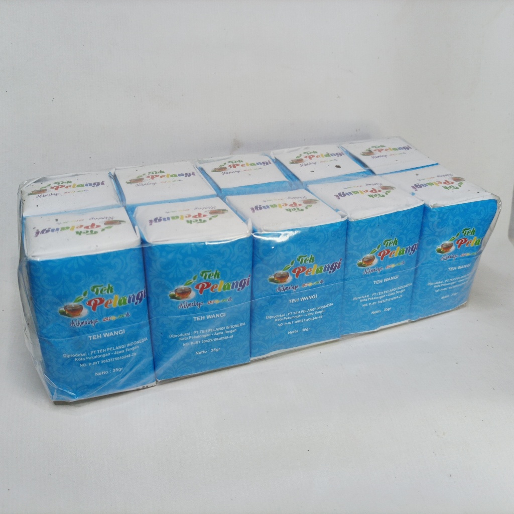 

TEH PELANGI BIRU 1 SLOP ISI 10 @35GR | TEH WANGI | TEH JUMBO | SEPET KENTAL WANGI