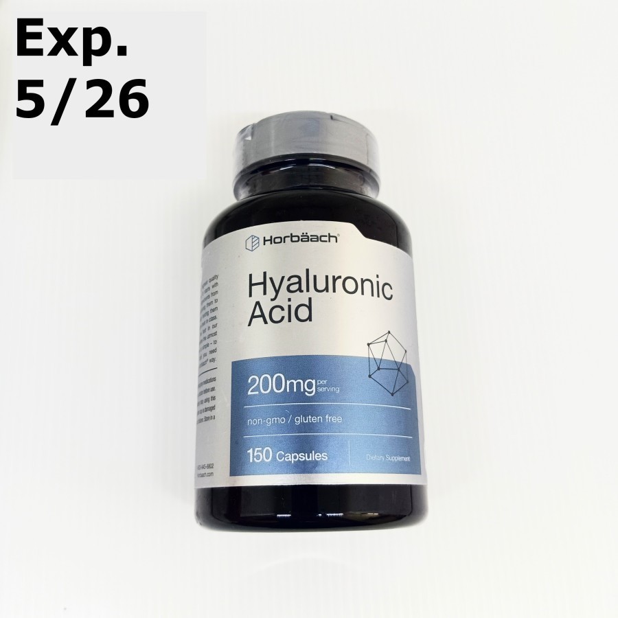 Horbaach hyaluronic acid 200mg 200 mg 150 caps