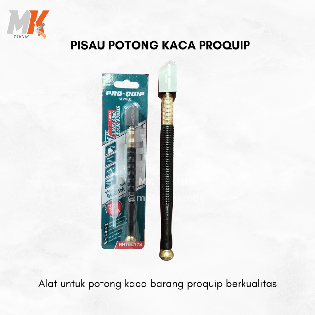 PISAU PEMOTONG KACA DAN KERAMIK / ALAT POTONG KACA KERAMIK PROQUIP