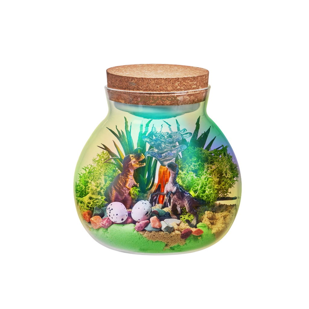 Joycat Dinosaur Terrarium Kit Perlengkapan Terarium Dinosaurus Mainan Edukasi Anak