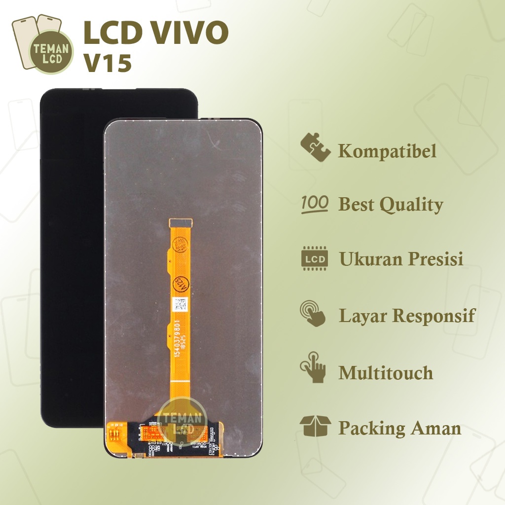 LCD Vivo V15 - Original 100% Fullset Touchscreen