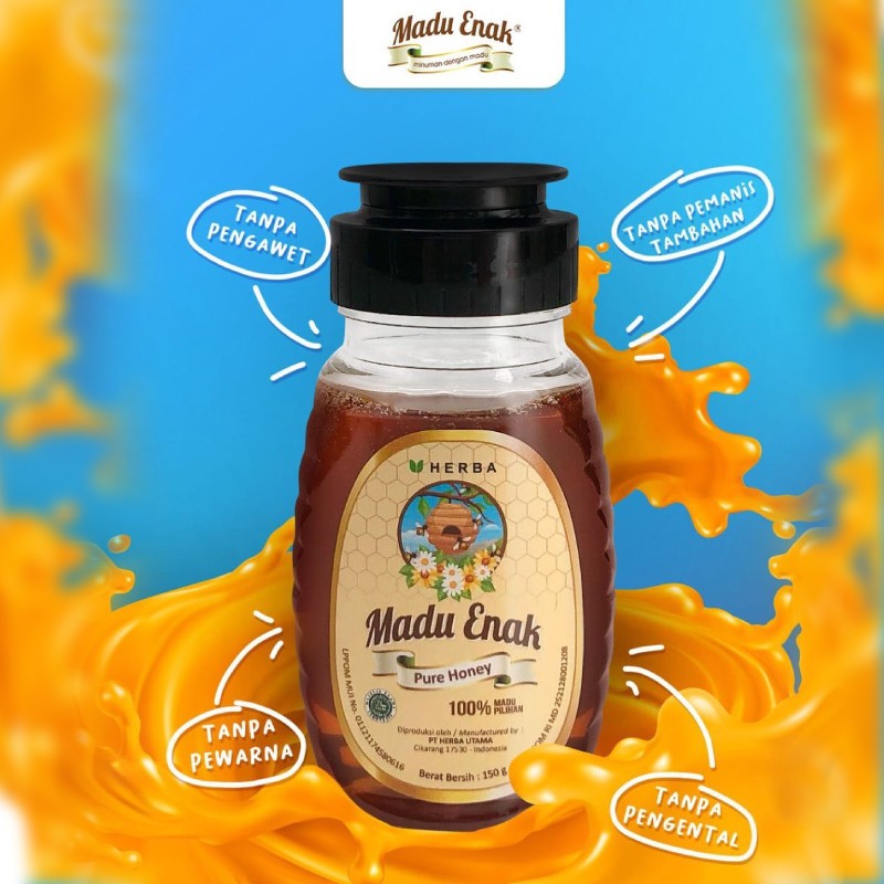 

Madu Enak Pure Honey - 150 Gram