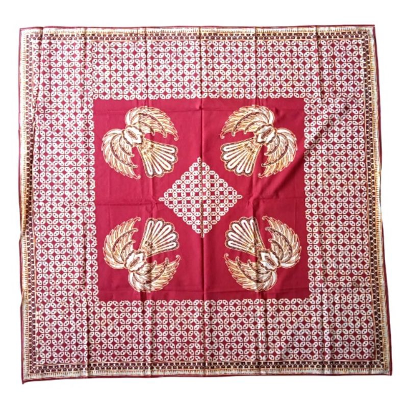 Antik Kain Taplak Meja Batik Tulis Halus Tua Utuh