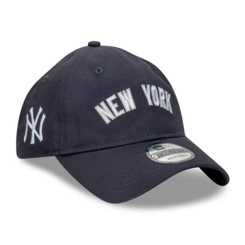 Topi New Era Cap New York Yankees Wordmark Otc 9Twenty Adjustable Original