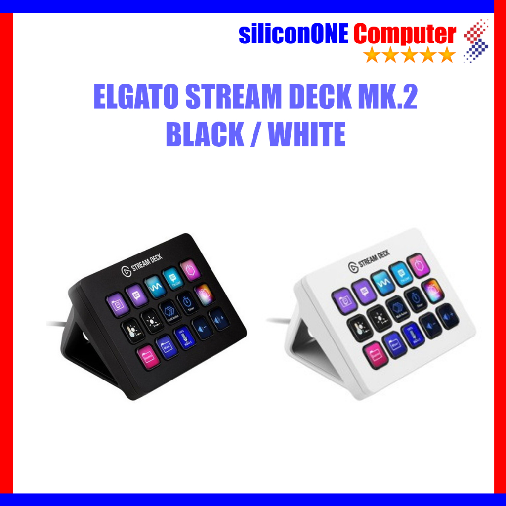 ELGATO STREAM DECK MK.2 BLACK/WHITE