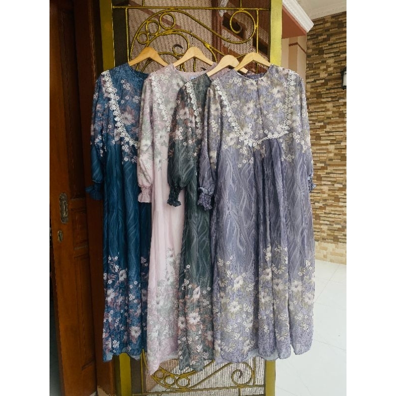 Gamis wanita Ceruti Printing