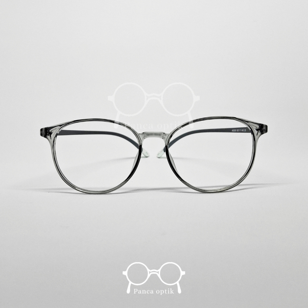 M5009 C8 | Kacamata Abu-Abu (Minus-Normal-Cylinder) AntiRadiasi-Bluecromic-Blueray-Photocromic