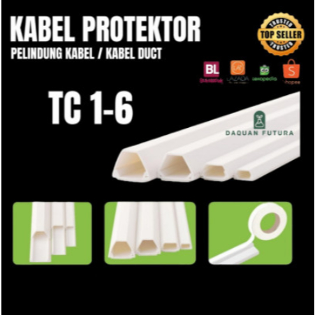 Kabel Protektor PREMIUM TC 1 2 3 4 5 6 / kabel duct cable protector NISO