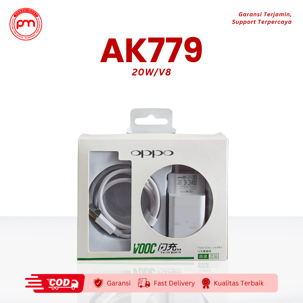 Charger Oppo AK779/20W/V8
