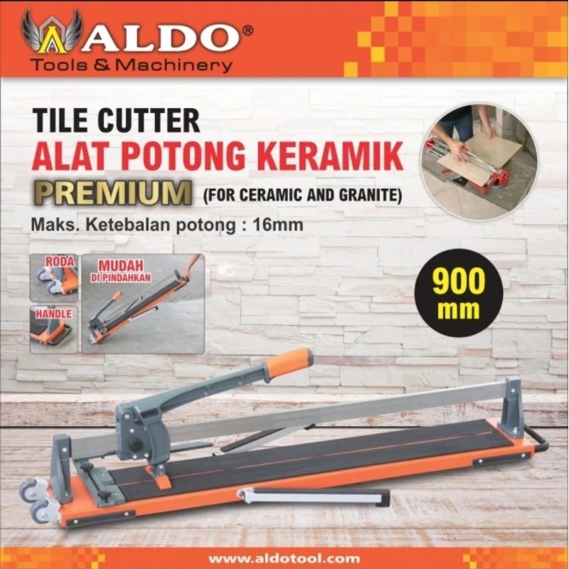 ALAT POTONG KERAMIK Marmer Granit Pisau Manual ALDO 900 MM / 90 CM / Tile Cutter ALDO PREMIUM / Alat