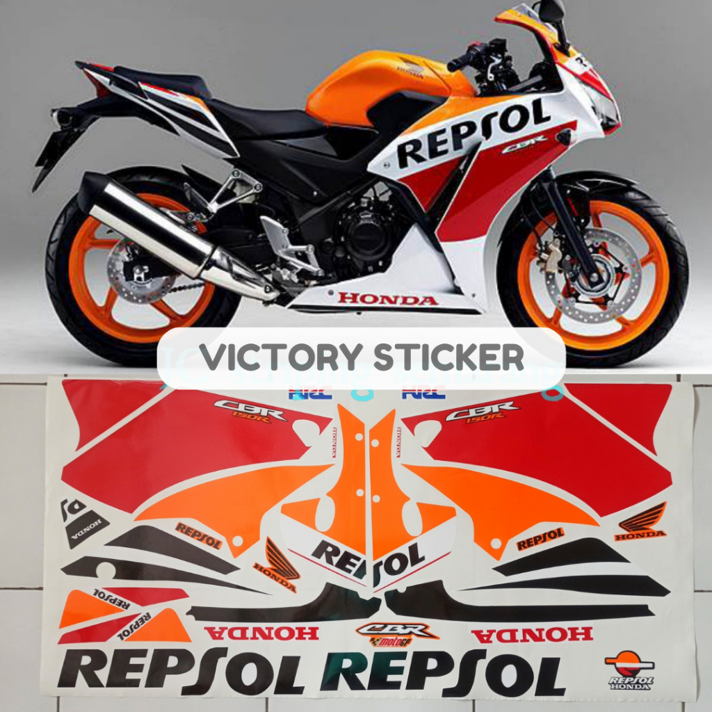 Striping CBR K45 150 REPSOL