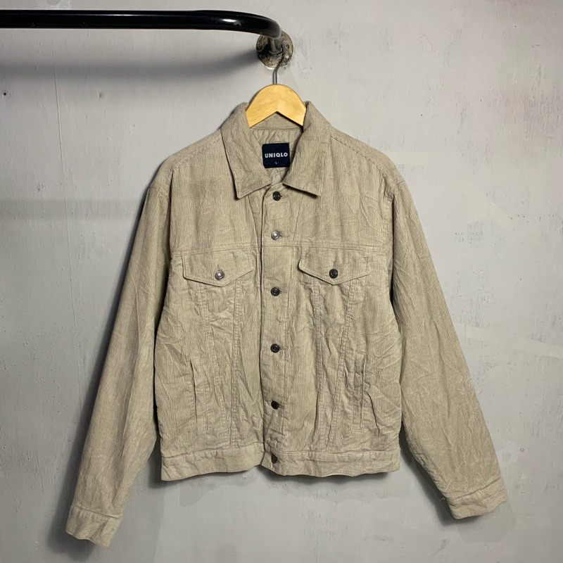 Corduroy Uniqlo Trucker Jaket