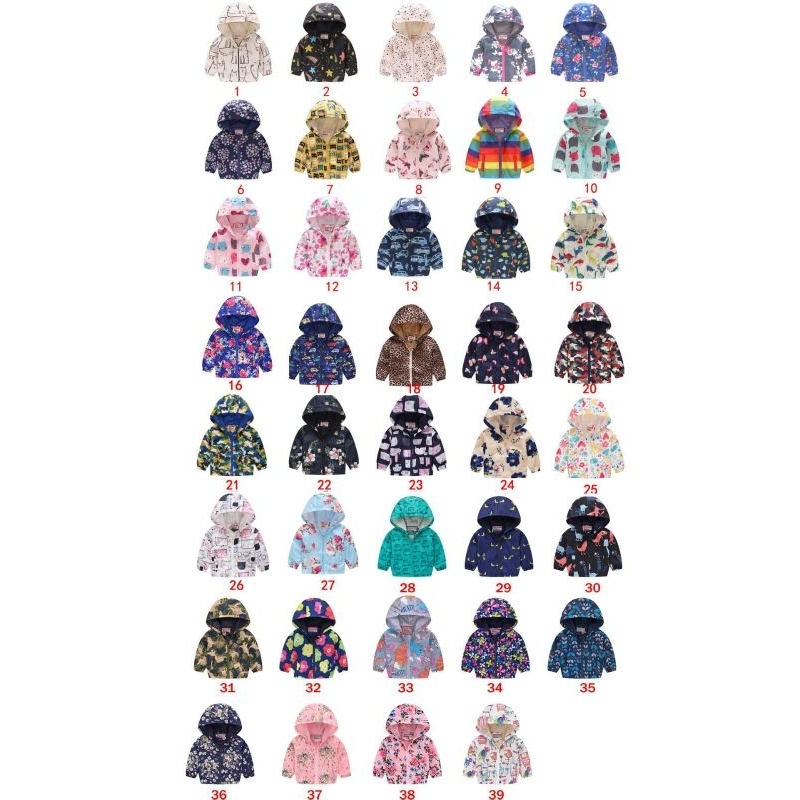 JAKET JOMAKE / JAKET WATERPROOF ANAK MOTIF
