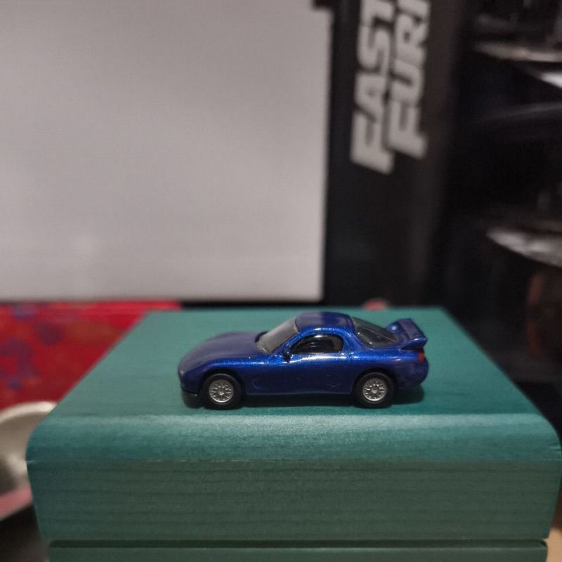 Kyosho 1/100 Mazda RX7 FD3S Spirit R Biru