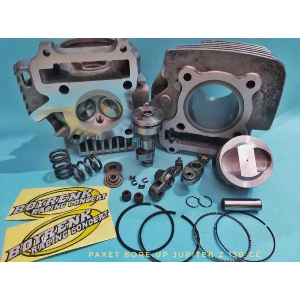 PAKET BORE UP JUPITER Z 130cc - BOYRENK OLSHOP_BRC