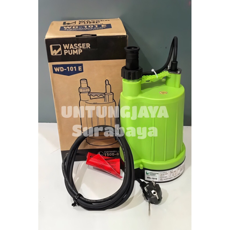 POMPA WASSER WD 101 E / WASSER PUMP WD101E / POMPA CELUP WASSER WD 101 E / POMPA CELUP AIR KOLAM IKA