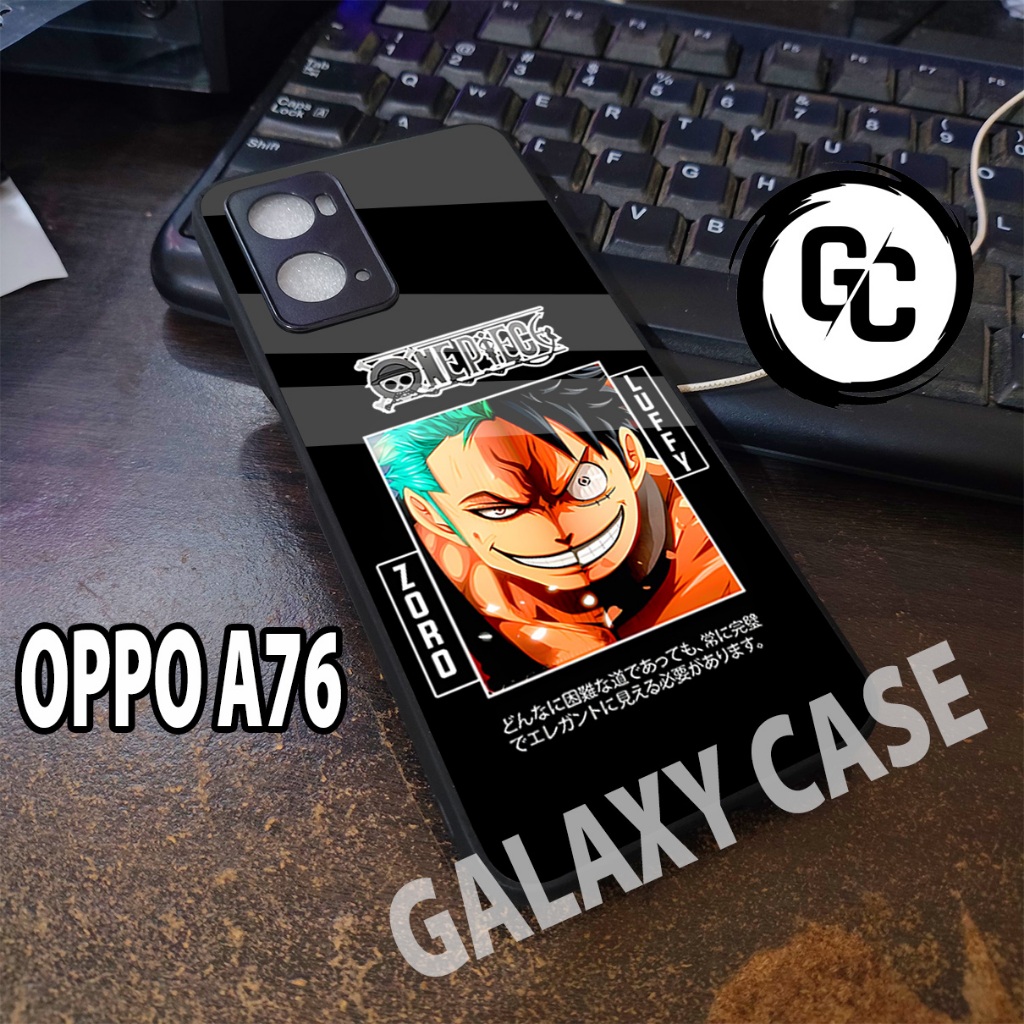 case OPPO A76/GC9/Motif ANIME/softcase glossy OPPO A76 A36/Casing OPPO A76/Case glitter/kesing