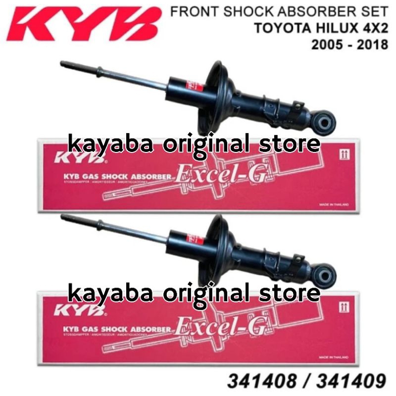 SHOCKBREAKER DEPAN TOYOTA INNOVA MERK KAYABA EXEL-G ORIGINAL