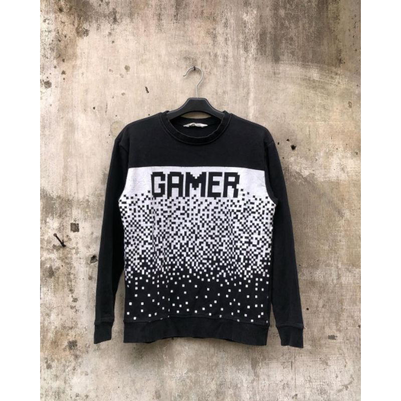 CREWNECK GAMER H&M SECOND SIZE S 59 x 46