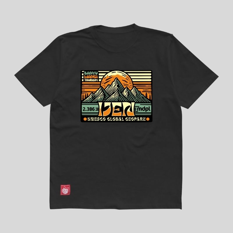 [RU IJEN GEOPARK  T-SHIRT ASLI BANYUWANGI | REPUBLIK USING | KAOS OLEH-OLEH KHAS KOTA BANYUWANGI | K