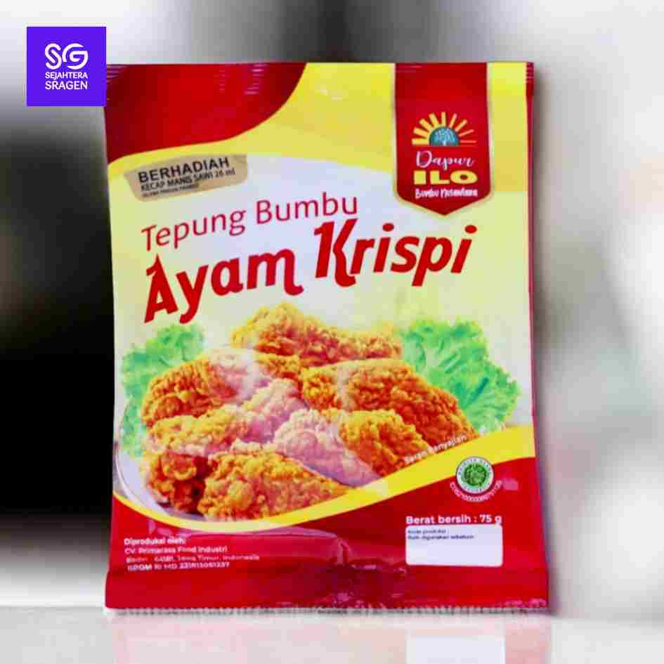 

[Termurah] Tepung Bumbu Ayam Krispi Dapur ILO
