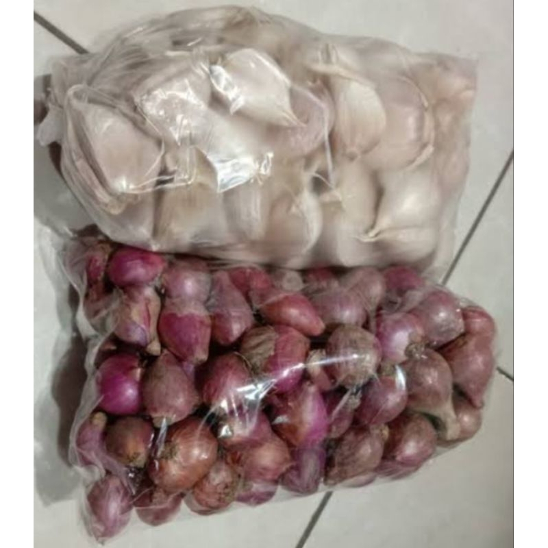 

Bawang Merah dan Bawang Putih Bungkusan || Fresh dan Baru