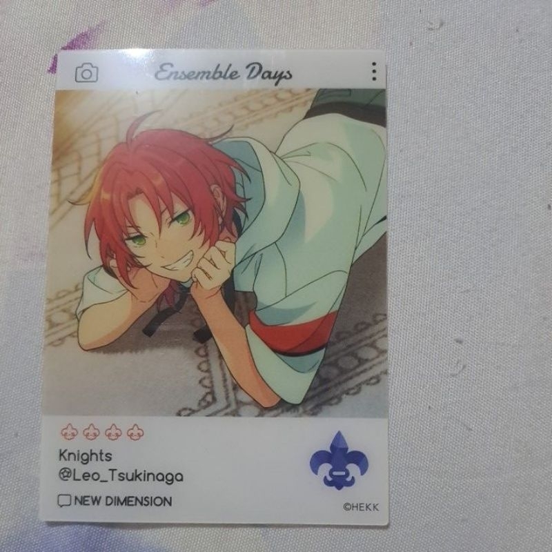 emoca ensemble stars enstars leo tsukinaga