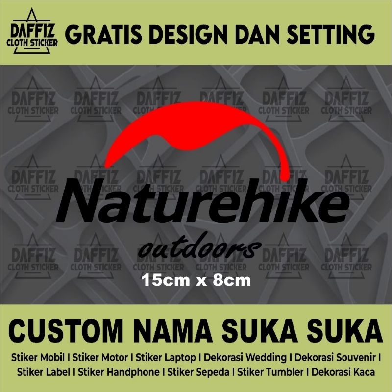 

STIKER CUTTING NATUREHIKE
