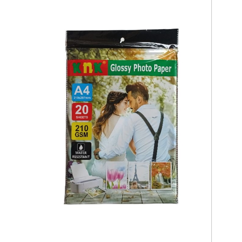 

Kertas photo glossy A4 210gsm / kertas glossy A4 / glossy photo paper A4