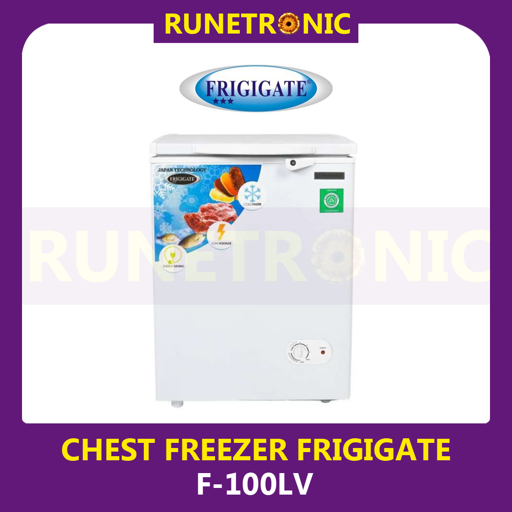 CHEST FREEZER / FREEZER BOX FRIGIGATE 100 Liter LEMARI PEMBEKU FRIGIGATE F-100LV ORIGINAL