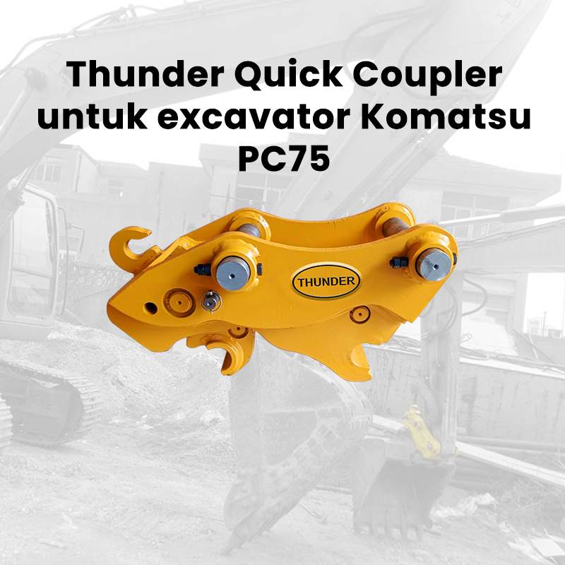 Quick Coupler excavator Komatsu PC75