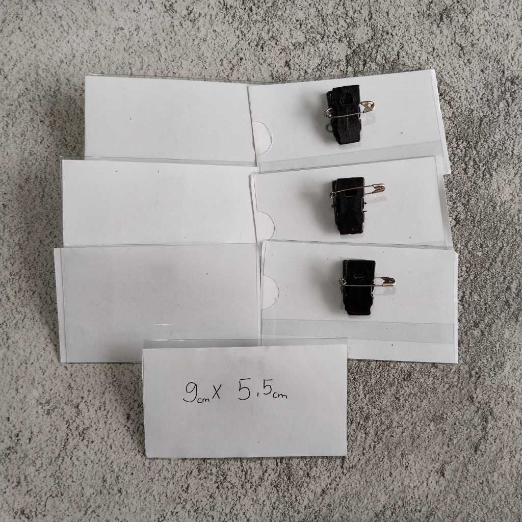 

name tag jepit peniti 1 pack (50 pcs)